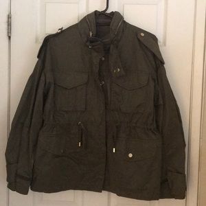 Army green jacket